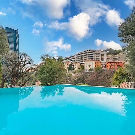 Vue Mer & Tour Odeon - Piscine - Parking - Av Beausoleil Exterior foto